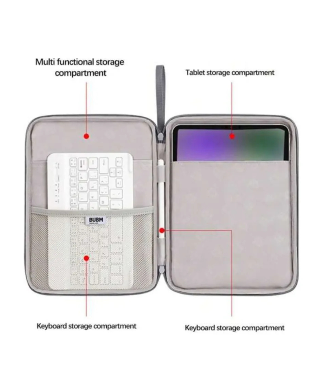 Funda Bolso Impermeable Organizador Para iPad Tablet 11 Pulgadas-2