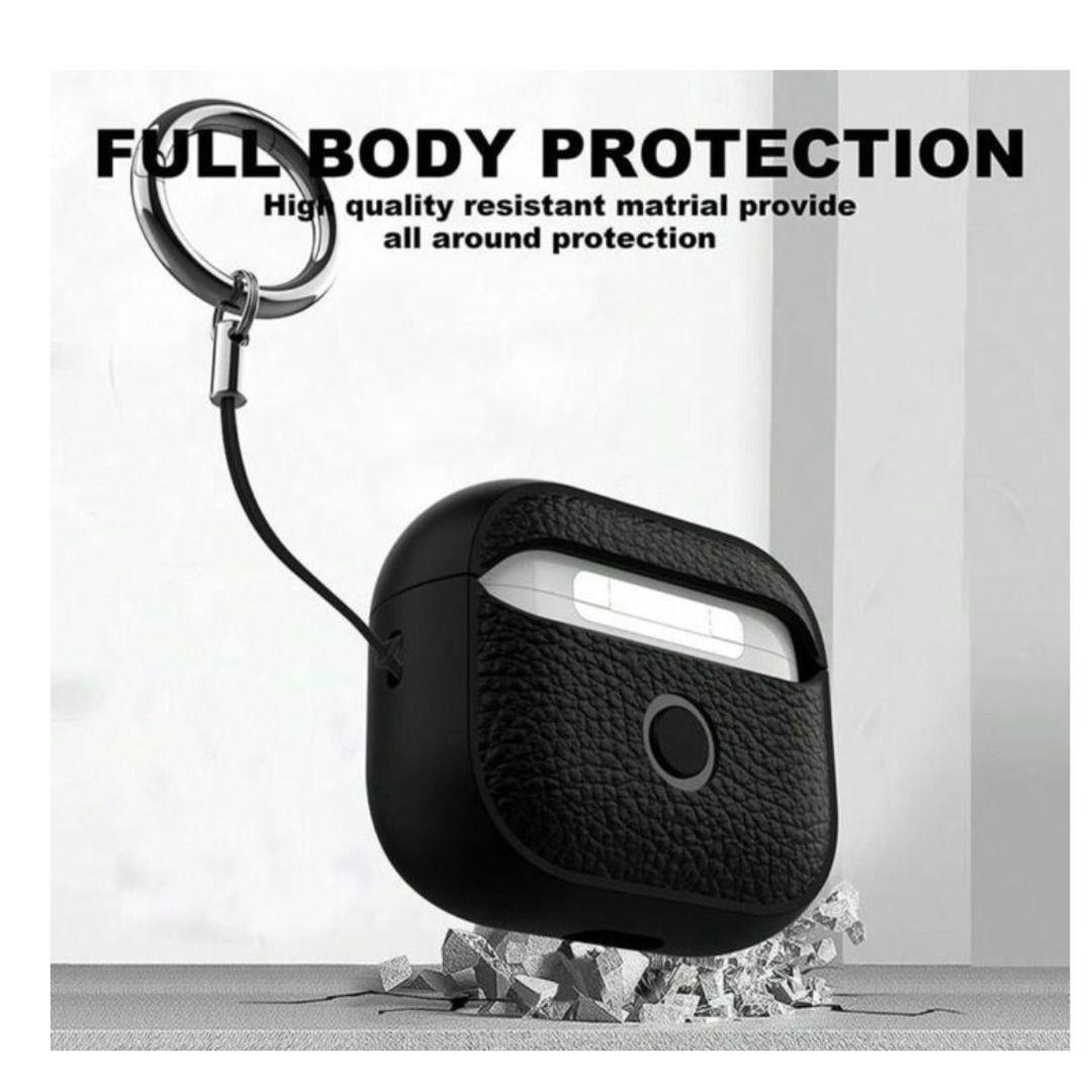 Funda Carcasa Reforzada negro Para AirPods Pro-3
