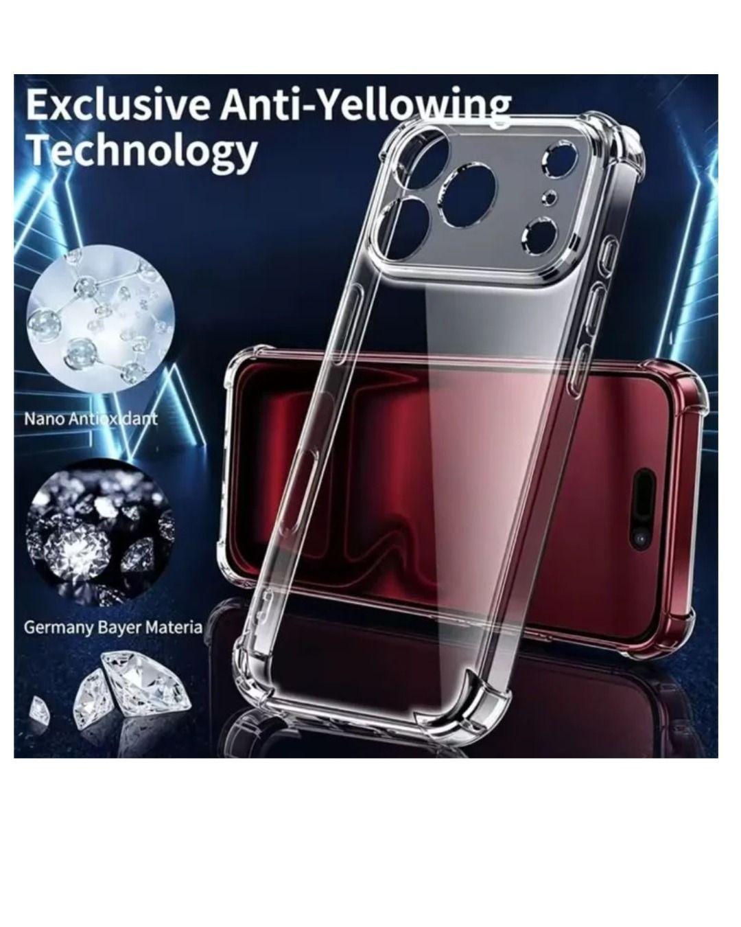 Carcasa Transparente Antigolpe Para iPhone 18 Pro Max-4