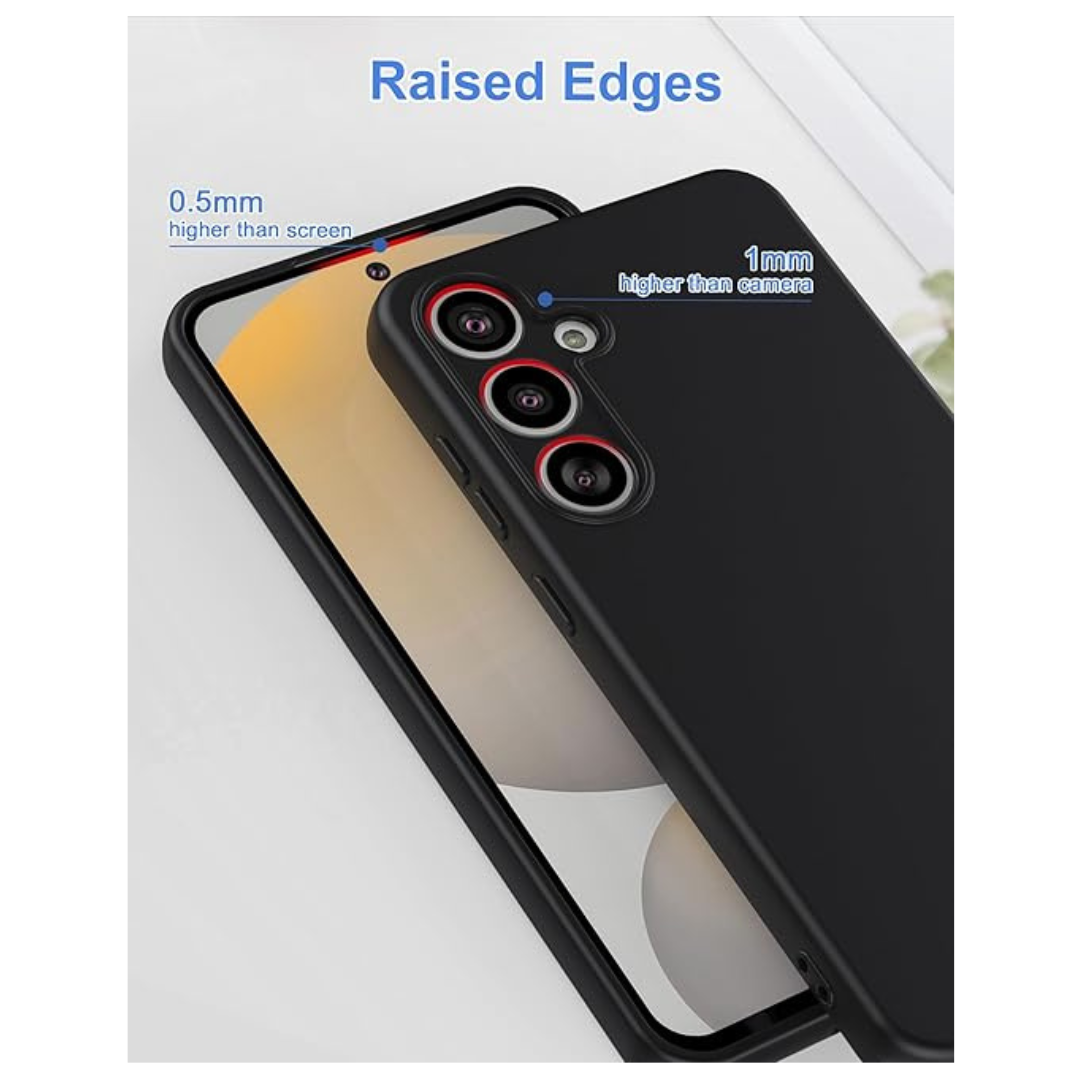 Carcasa Silicona Unicolor Para Samsung S24 Fe -4