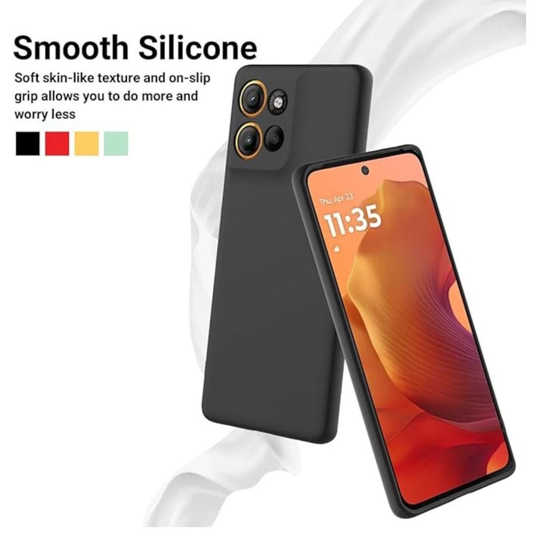 Carcasa Silicona Unicolor para Motorola G56 5G -5