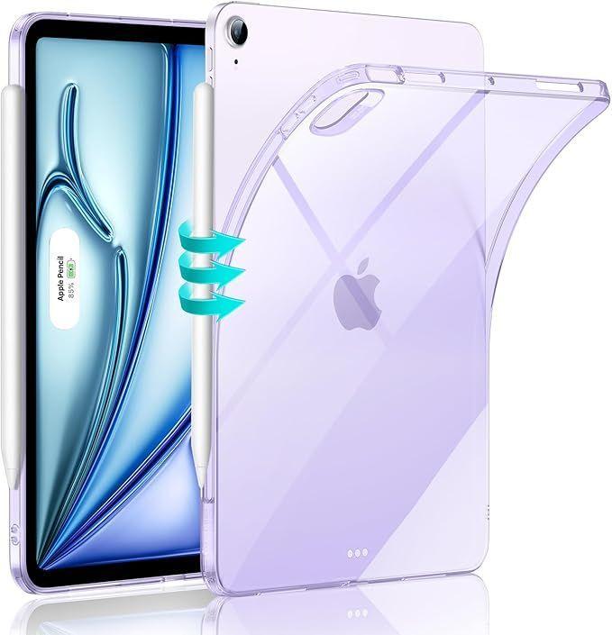Funda Protectora transparente para ipad Air 11 M2 2024 -0