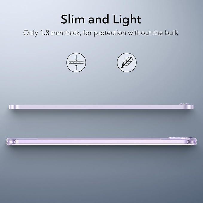 Funda Protectora transparente para ipad Air 11 M2 2024 -5