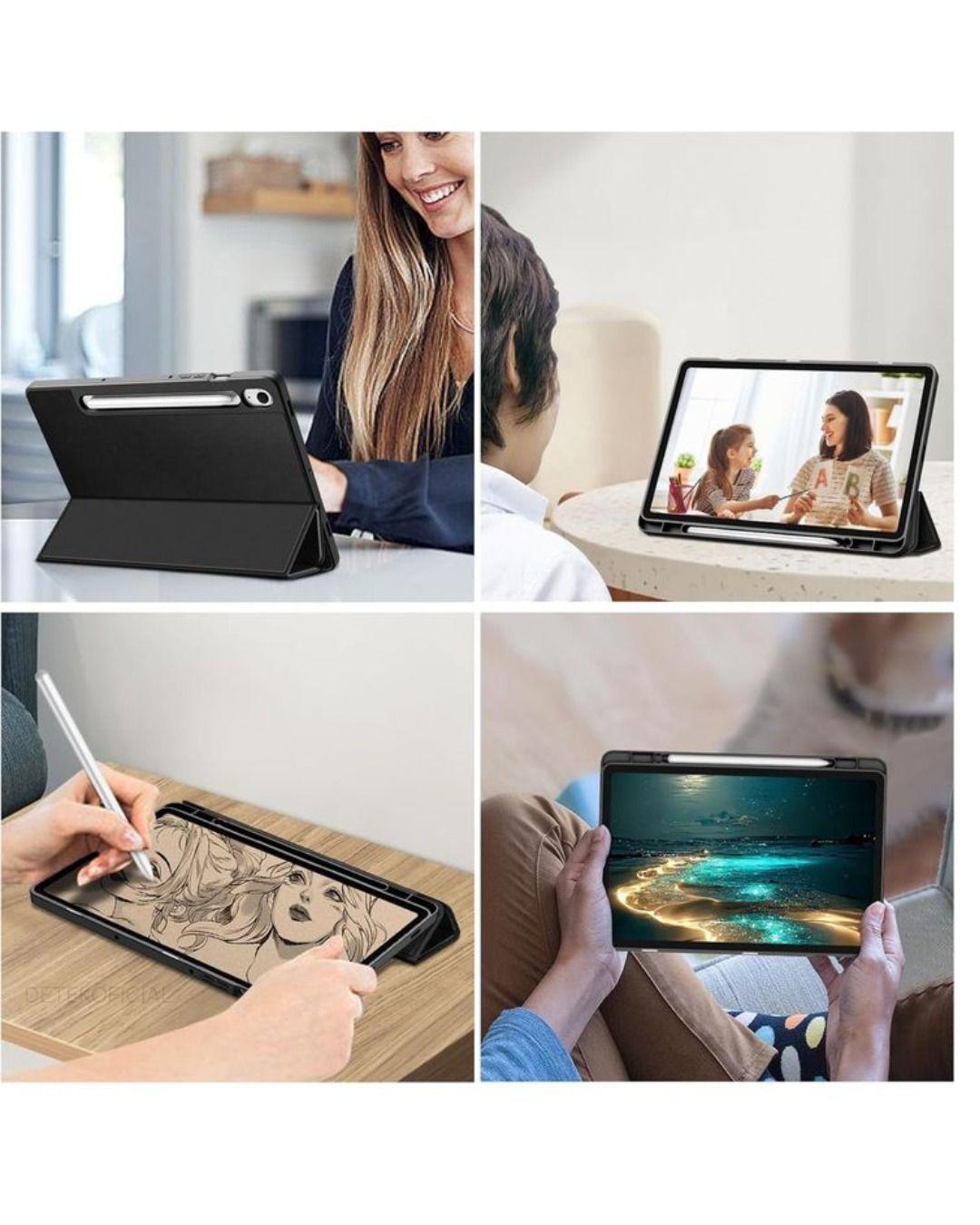 Funda Smart Cover Para Samsung Tab S10 Fe Plus 13.1 -4
