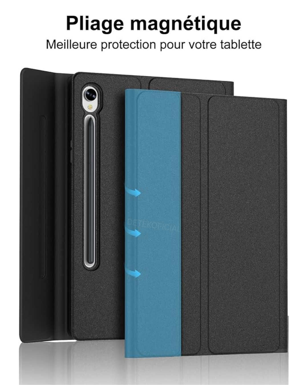 Funda con teclado Touchpad Para Samsung S10 Fe 10.9" -2