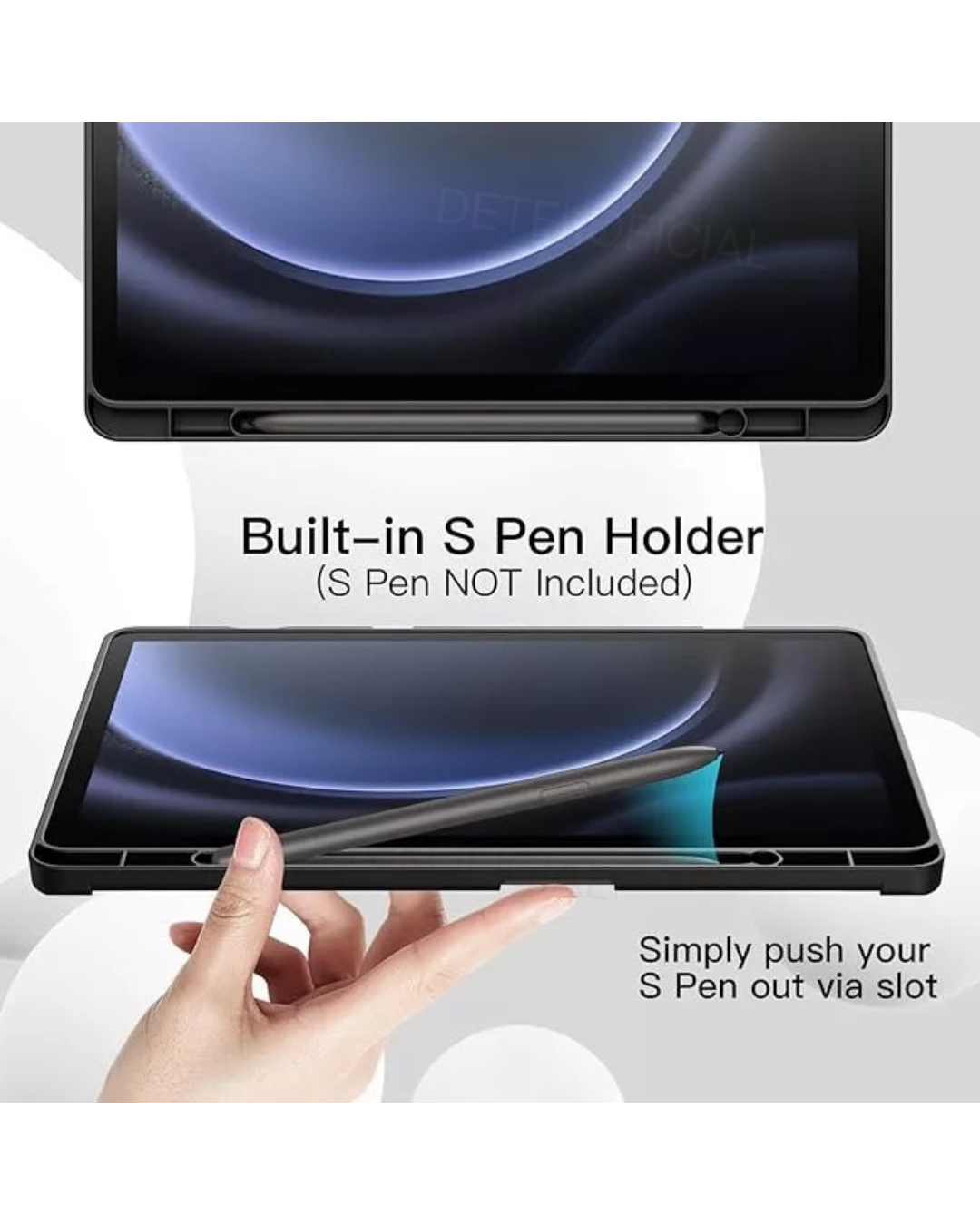 Funda Smart Cover Para Samsung S10 Plus 12.4" -5