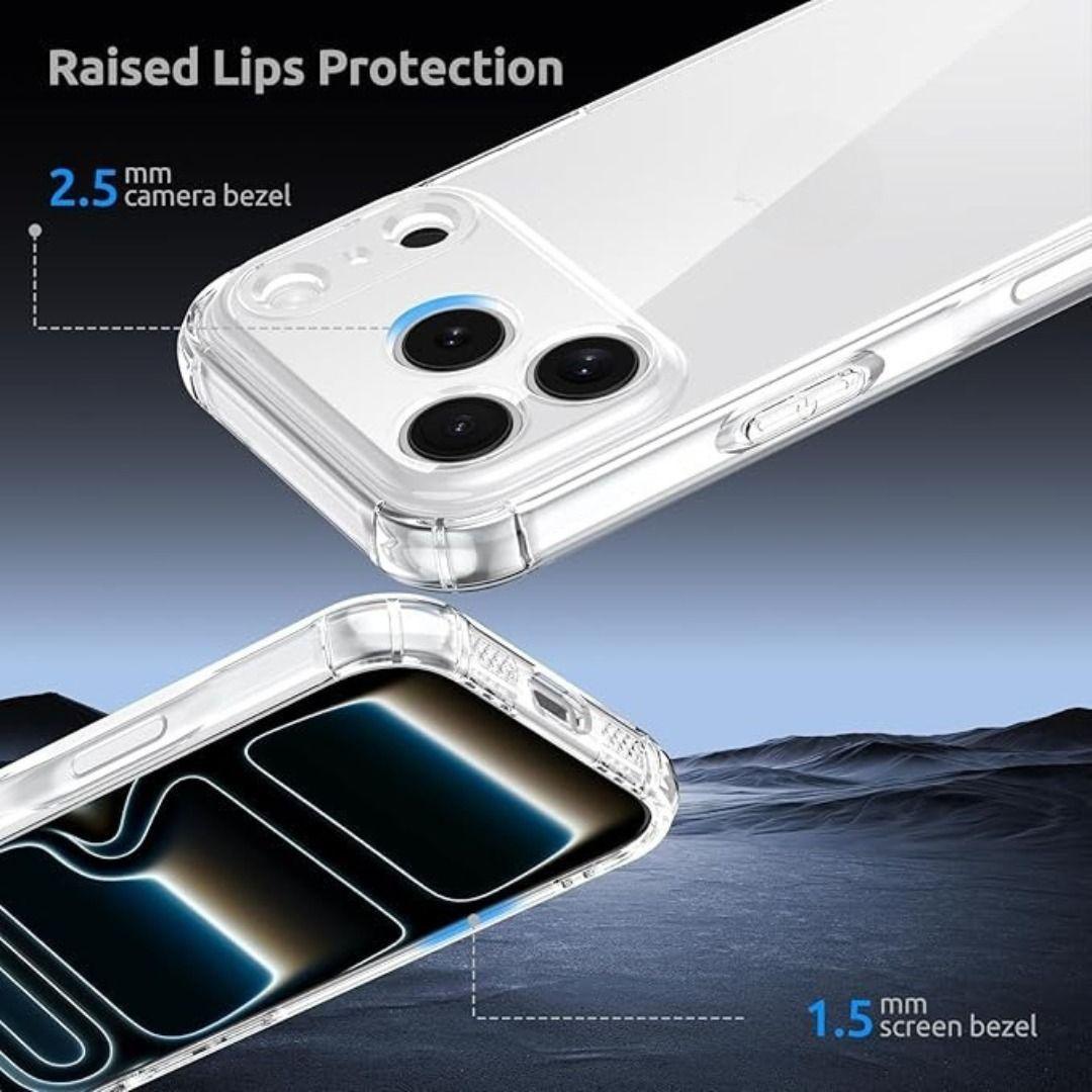 Carcasa Transparente Antigolpes para iPhone 17 Pro -4