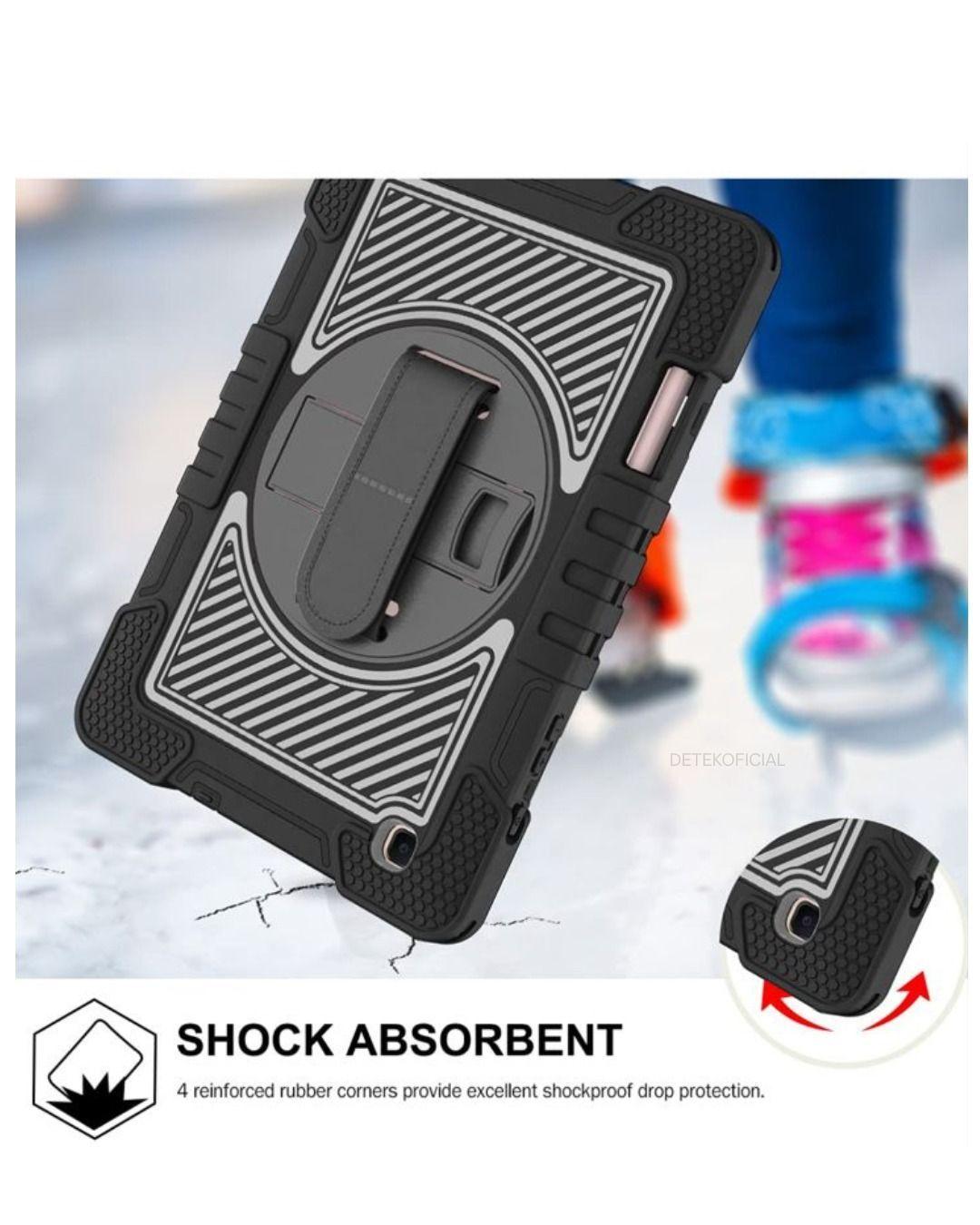 Funda Armadura Antigolpe Para Samsung Galaxy Tab S6 Lite 10.4 + Correa-6