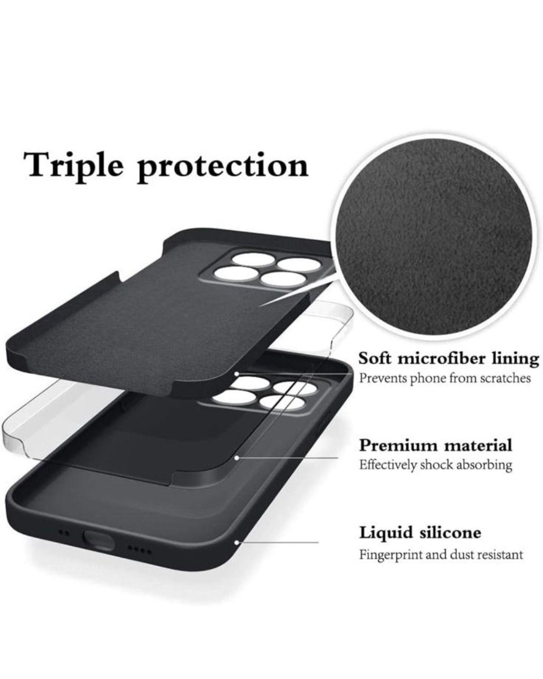 Carcasa Silicona Unicolor Para Xiaomi 15 -1