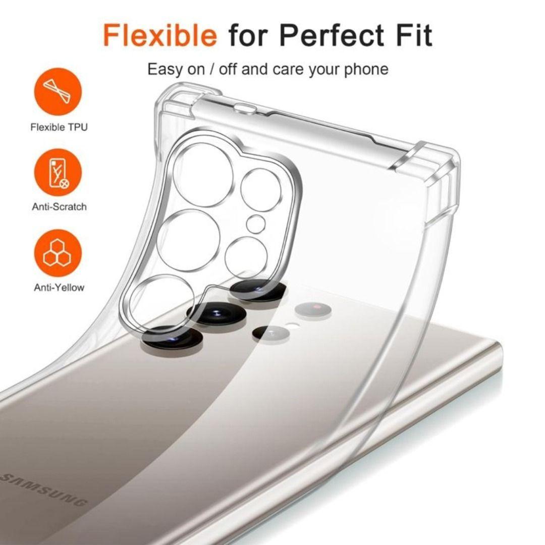 Carcasa Transparente Antigolpes para Samsung S25 Ultra -5