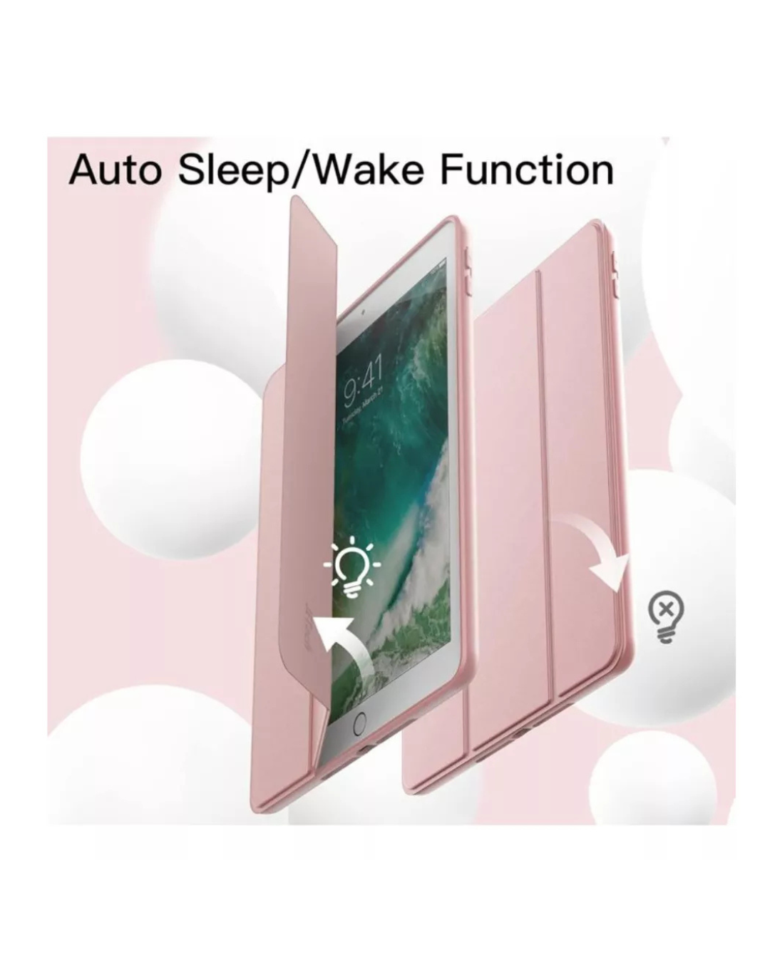 Funda Smart Cover Para iPad Air 2 9.7 Con Ranura-4