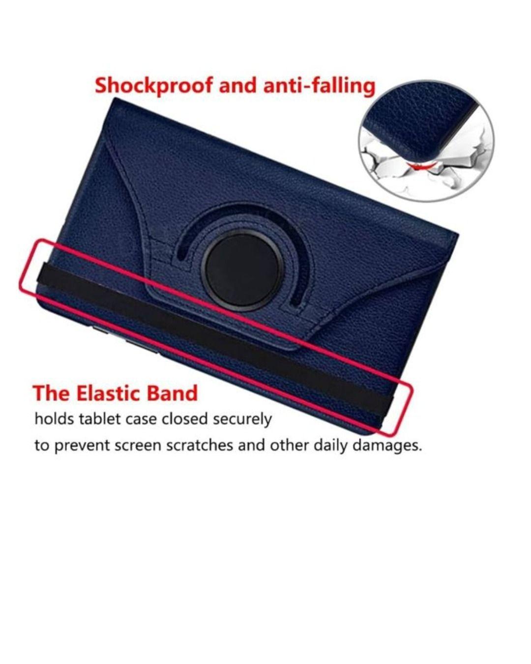 Funda 360° Giratoria Para Samsung Galaxy Tab A11 8.7 X130 - Azul -3