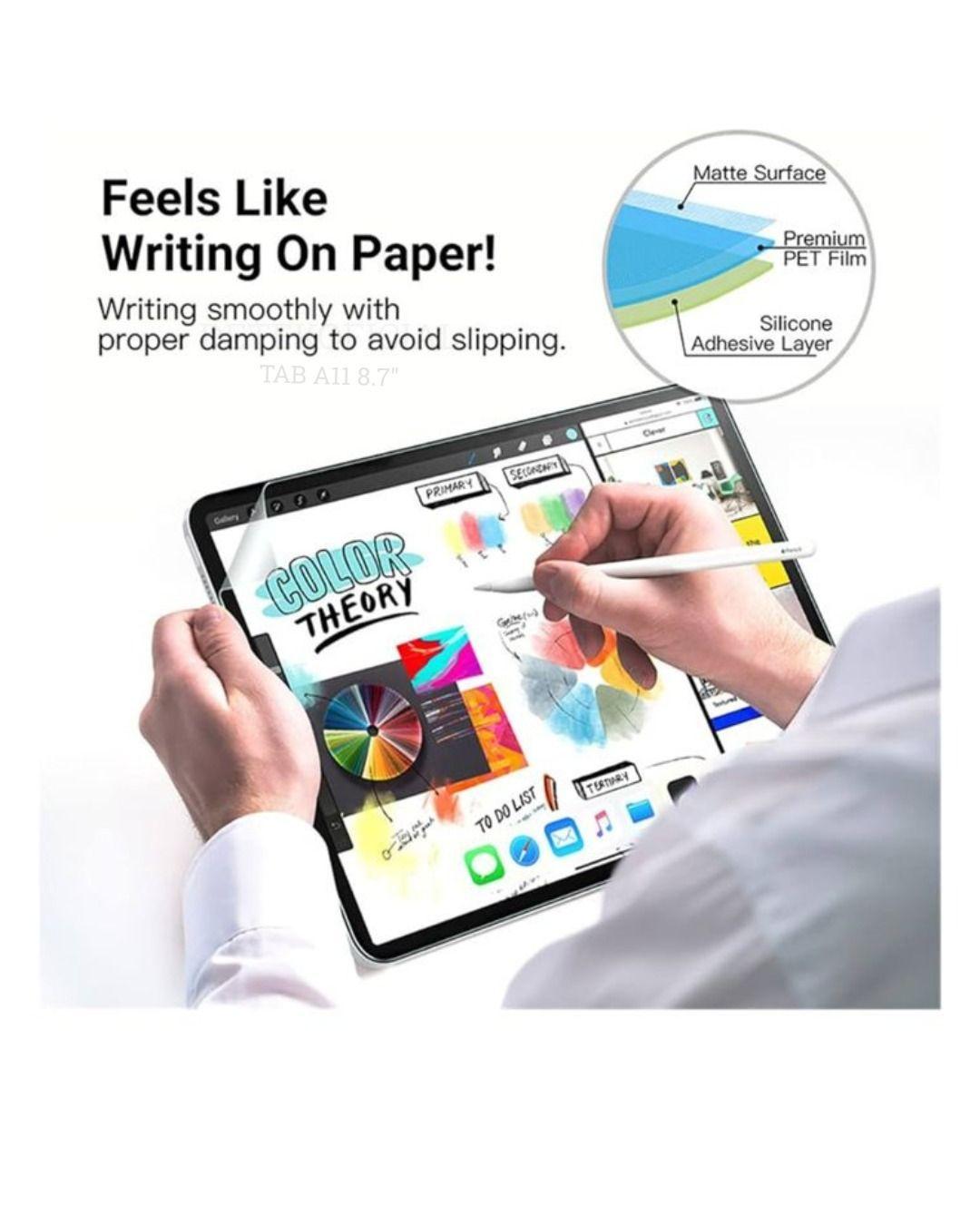 Lamina Micas Para Samsung Tab A11 8.7 Paper Like Sensación Papel-2