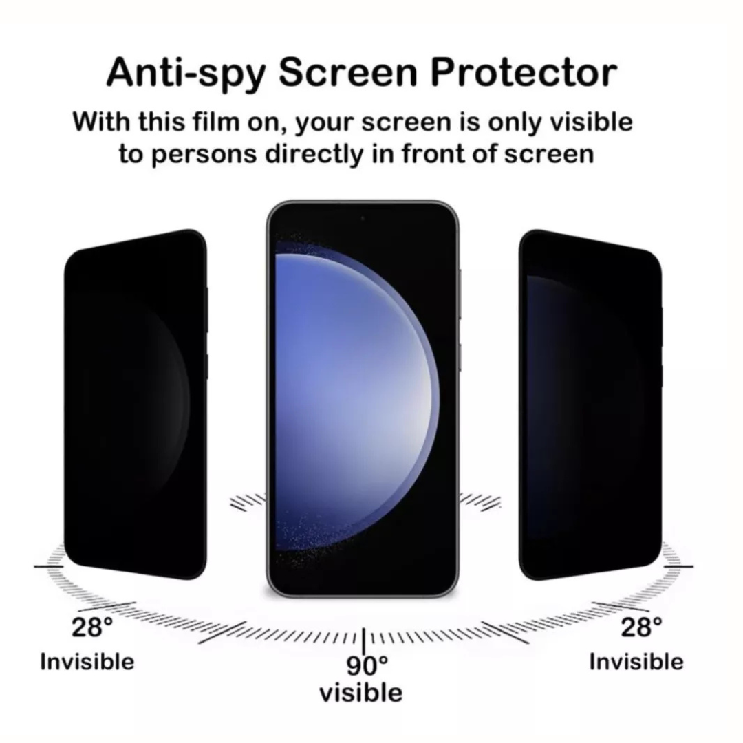 Lamina de Hidrogel Anti espía Para Samsung S24 fe  -3