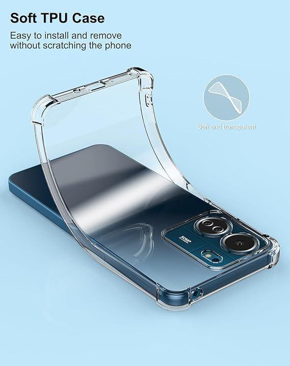 Carcasa transparente antigolpes para Xioami Poco C65 / Redmi 13C 4G -3