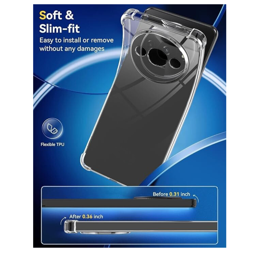 Carcasa transparente anti-golpe para Xioami Redmi A3 -2
