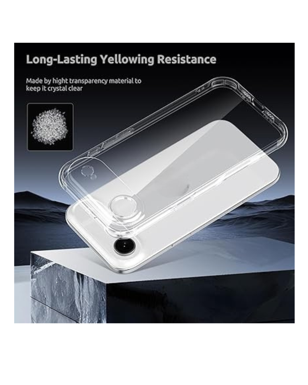 Carcasa Transparente Antigolpes para iPhone 17 Air -4