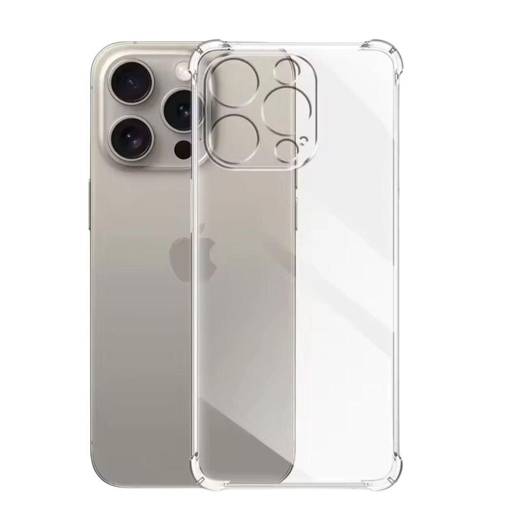 Carcasa Funda Transparente Antigolpes Para iPhone 16 Pro Max-2