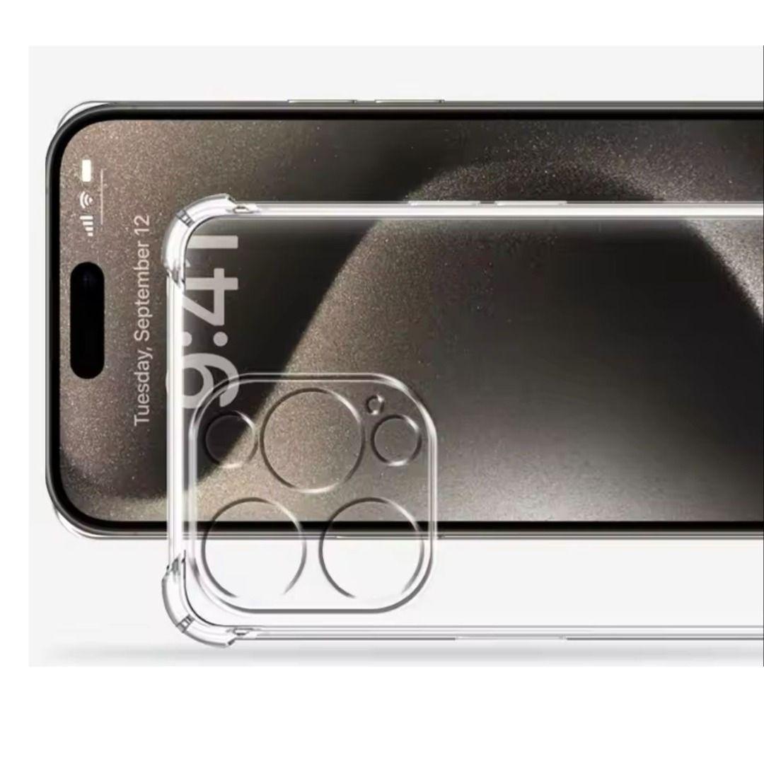 Carcasa Funda Transparente Antigolpes Para iPhone 16 Pro Max-3