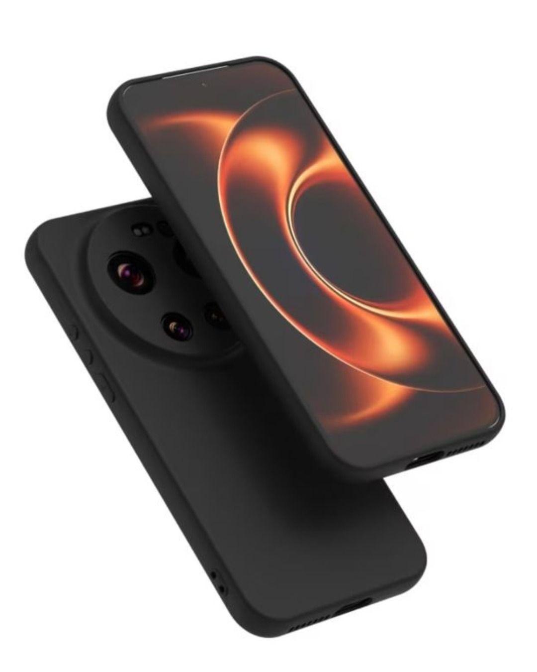 Carcasa Silicona Negra Para Xiaomi 17 Ultra-4