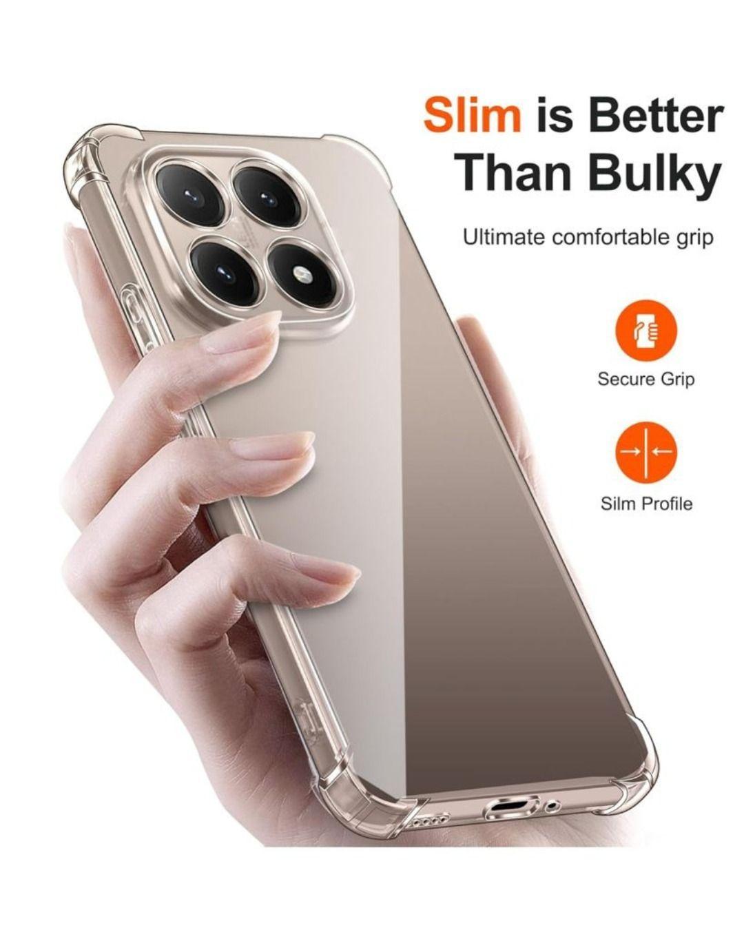 Carcasa transparente antigolpes para Xiaomi 15T Pro -2