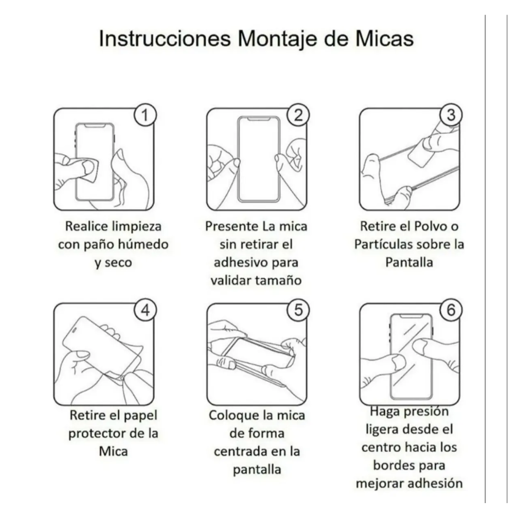 Lamina Mica vidrio Completa para Xiaomi 14 -3