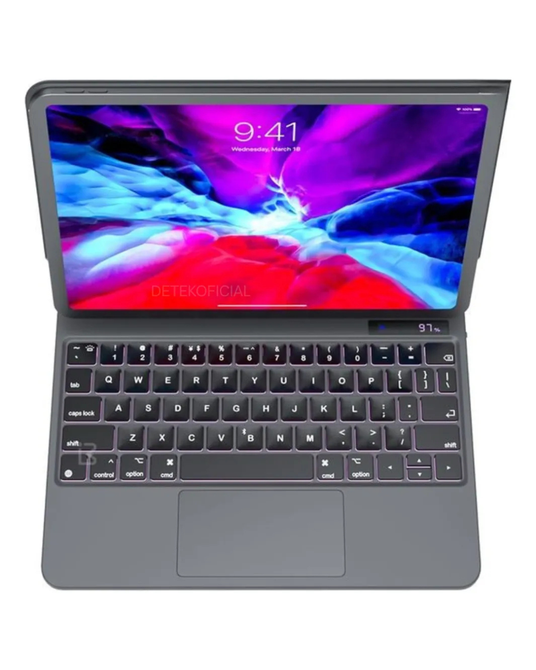 Teclado Magic Keyboard Español Para iPad Air 11 M3 2025-3