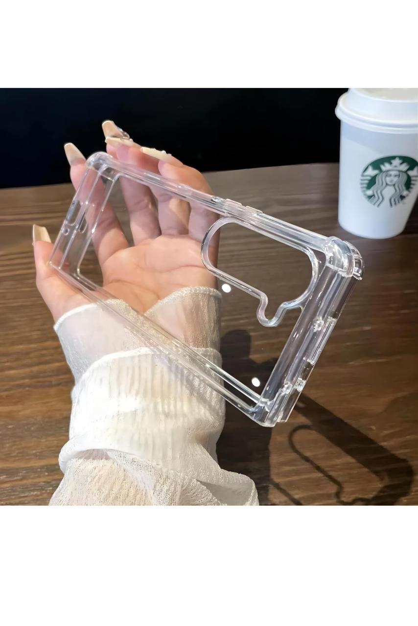 Carcasa Transparente Reforzado Para Samsung Galaxy Z Fold 6-6