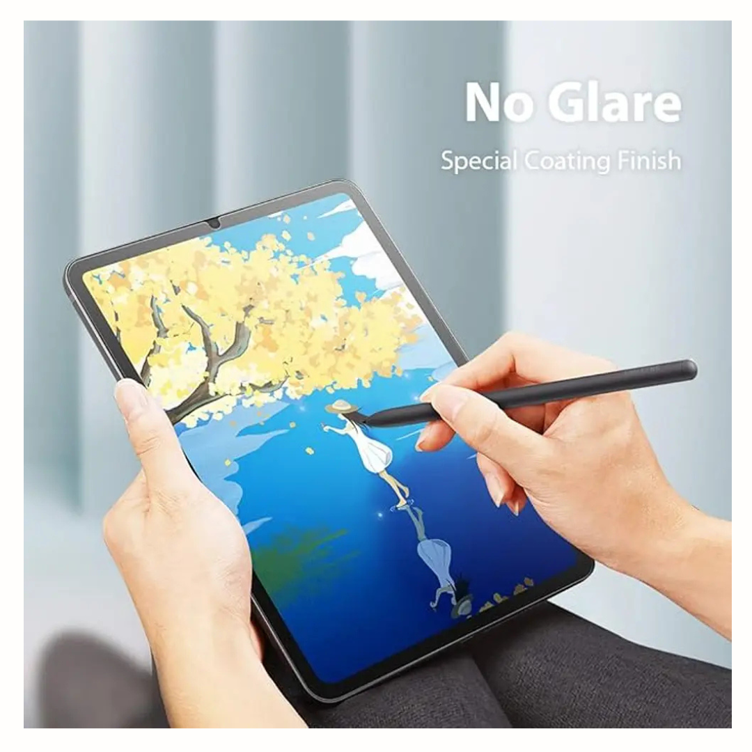 Lamina Mica Paper-like (Sensación papel) Para Tablet Samsung S9 Fe Plus 12.4" -4