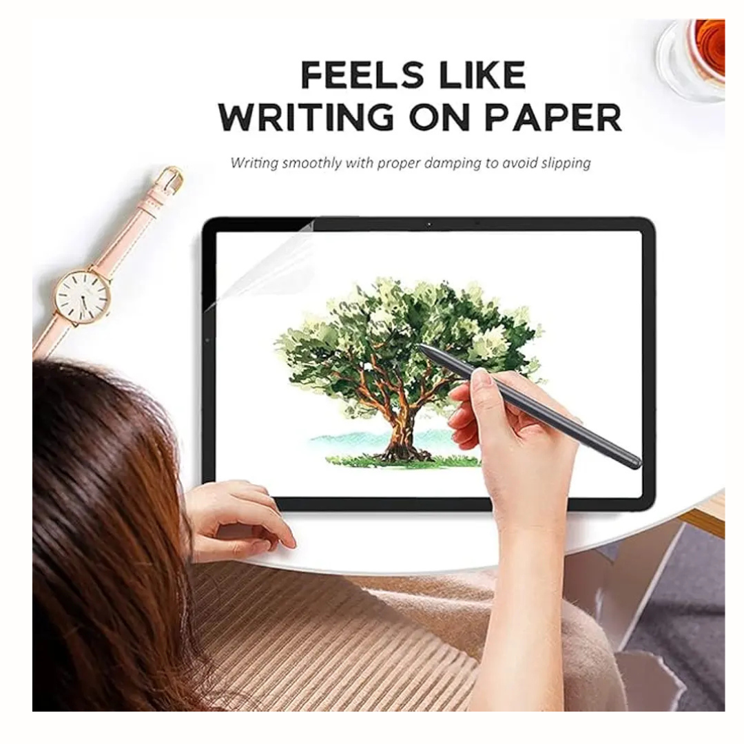 Lamina Mica Paper-like (Sensación papel) Para Tablet Samsung S9 Fe Plus 12.4" -5