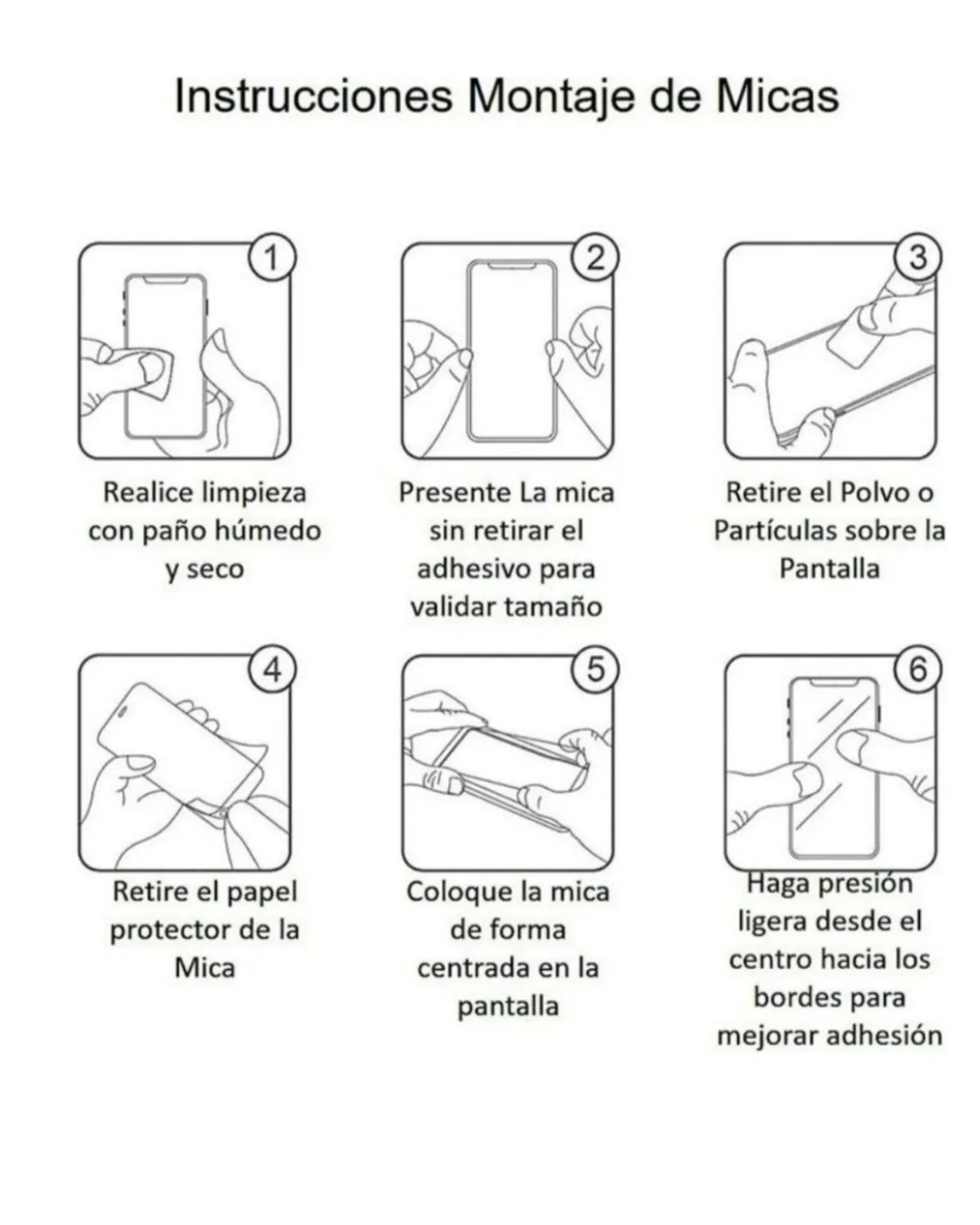 Lámina de vidrio completa para iPhone 11 -2