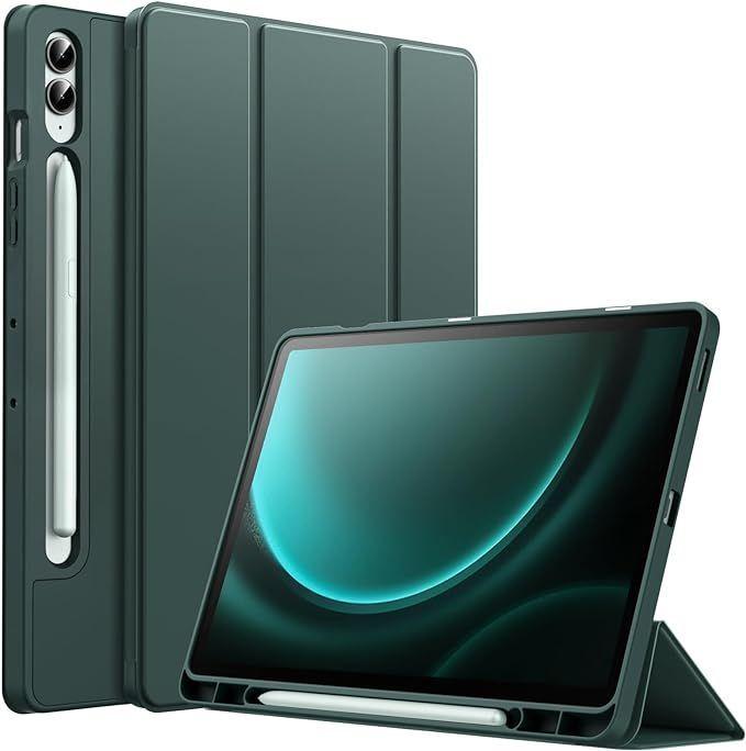 Funda Carcasa Smart Cover Para Tablet Samsung S7 fe / S7+ Plus / S8+ Plus 12.4"-0