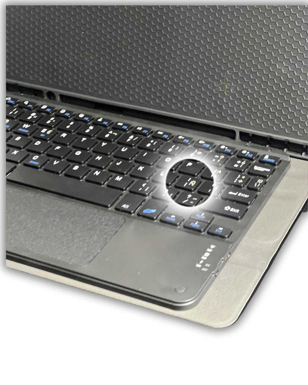 Funda con teclado Bluetooth para Tablet Samsung S10 Plus 12.4"-6