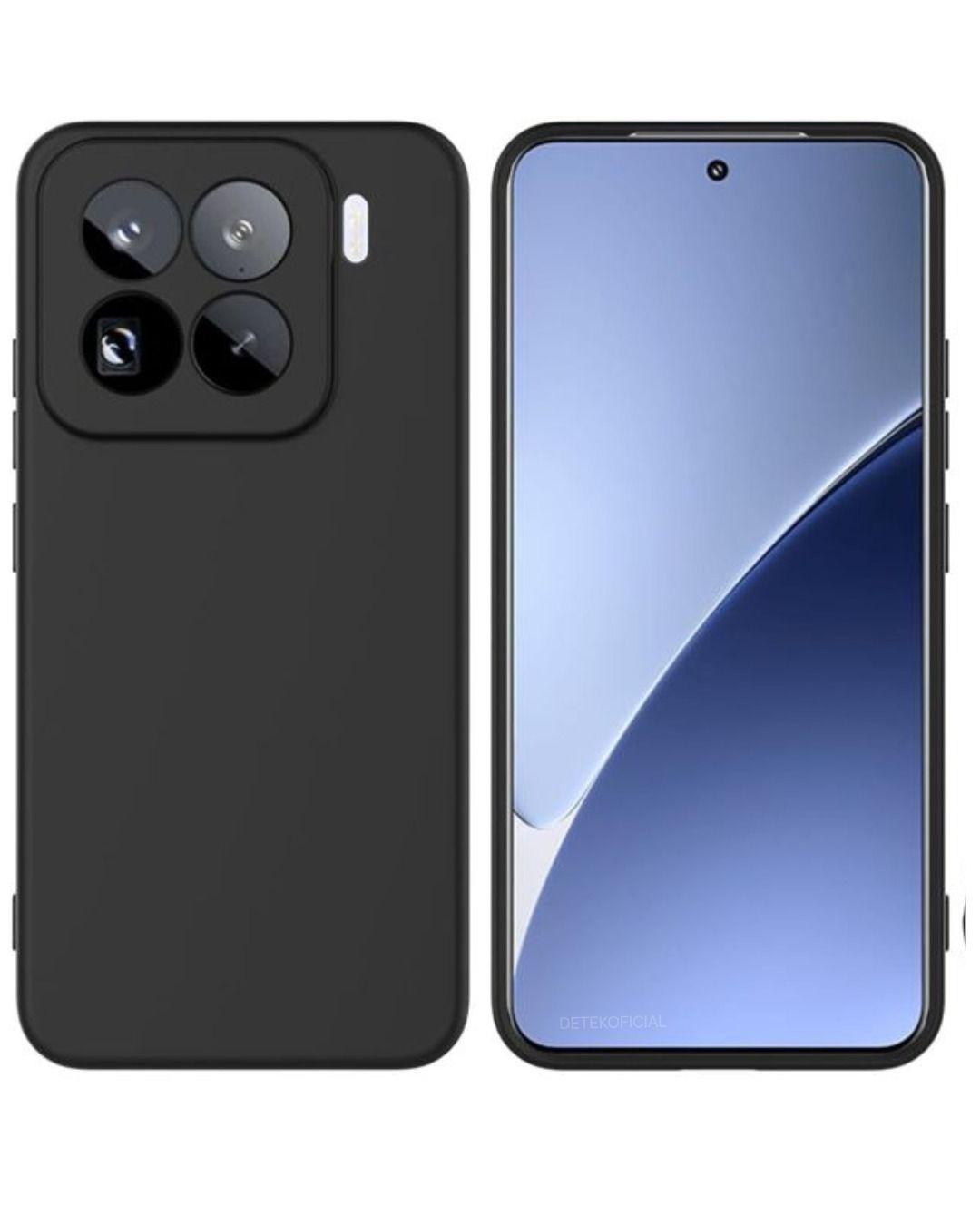 Carcasa Silicona Unicolor Para Xiaomi 15 Pro -0