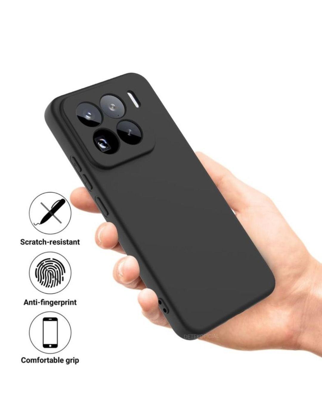 Carcasa Silicona Unicolor Para Xiaomi 15 Pro -2