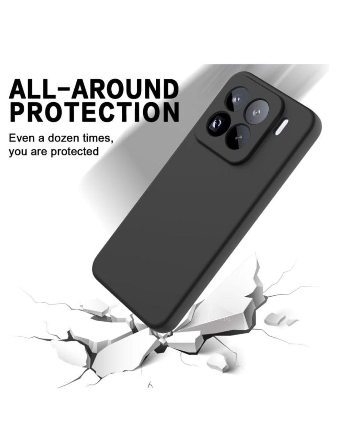 Carcasa Silicona Unicolor Para Xiaomi 15 Pro -4