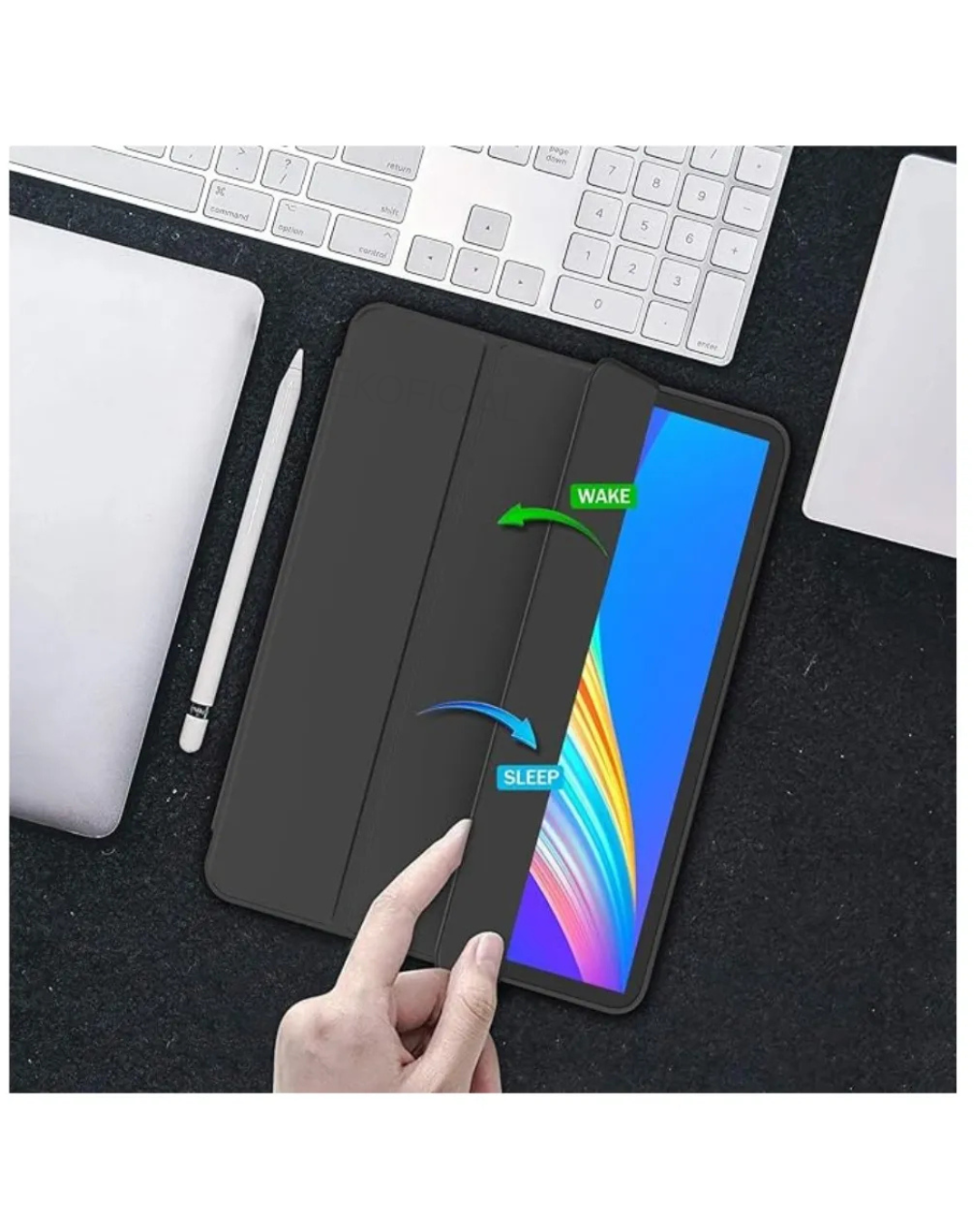 Carcasa Funda Smart Cover Con Ranura Para iPad Air 13 M3 2025 -4