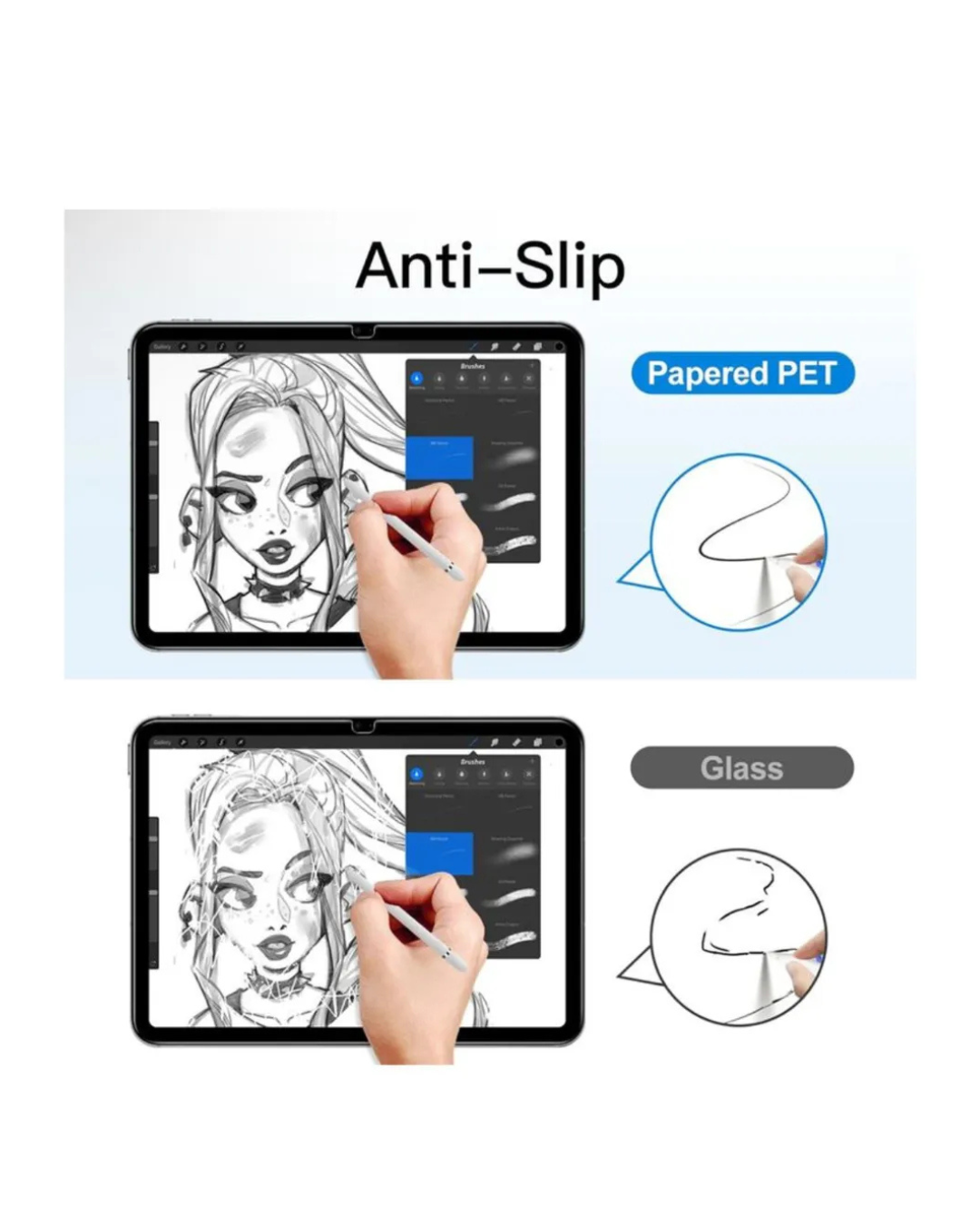 Lamina Paper Like Sensacion Papel Para Samsung S6 Lite 10.4"-2