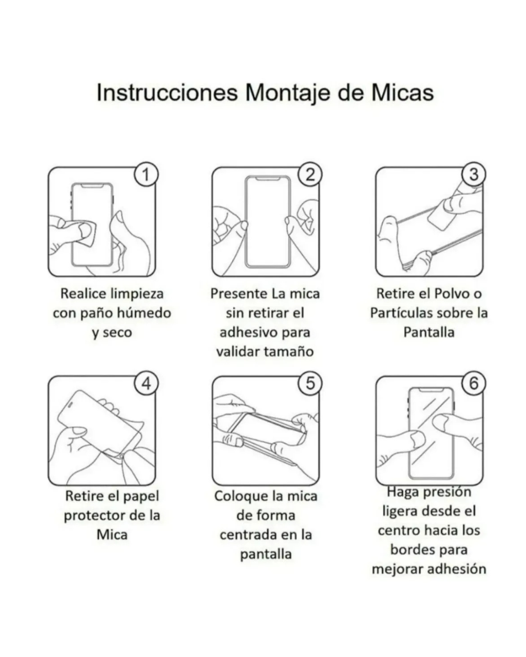 Lamina completa de vidrio para iPhone 17 -4