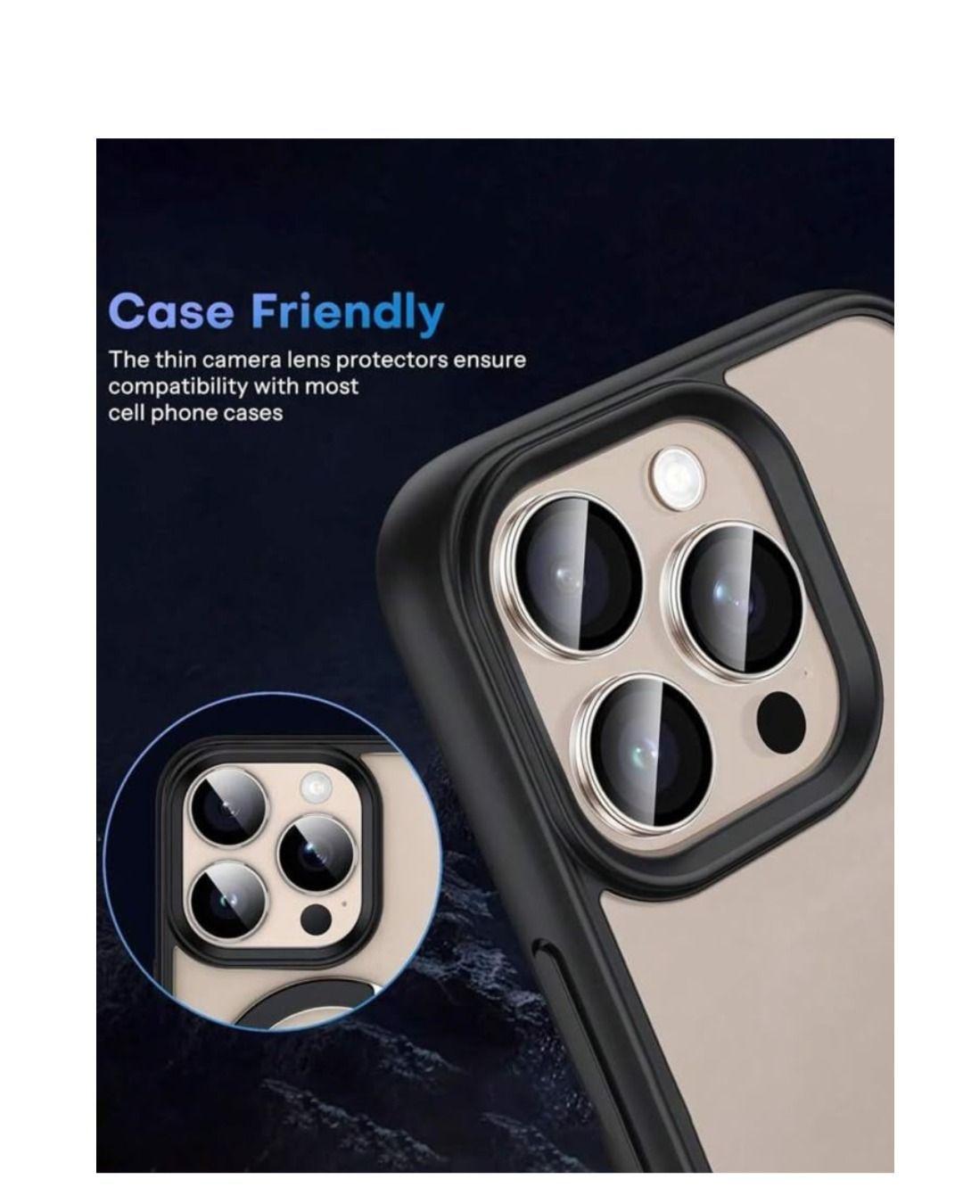 Protector de lentes de camara transparente para iPhone 18 Pro Max-3