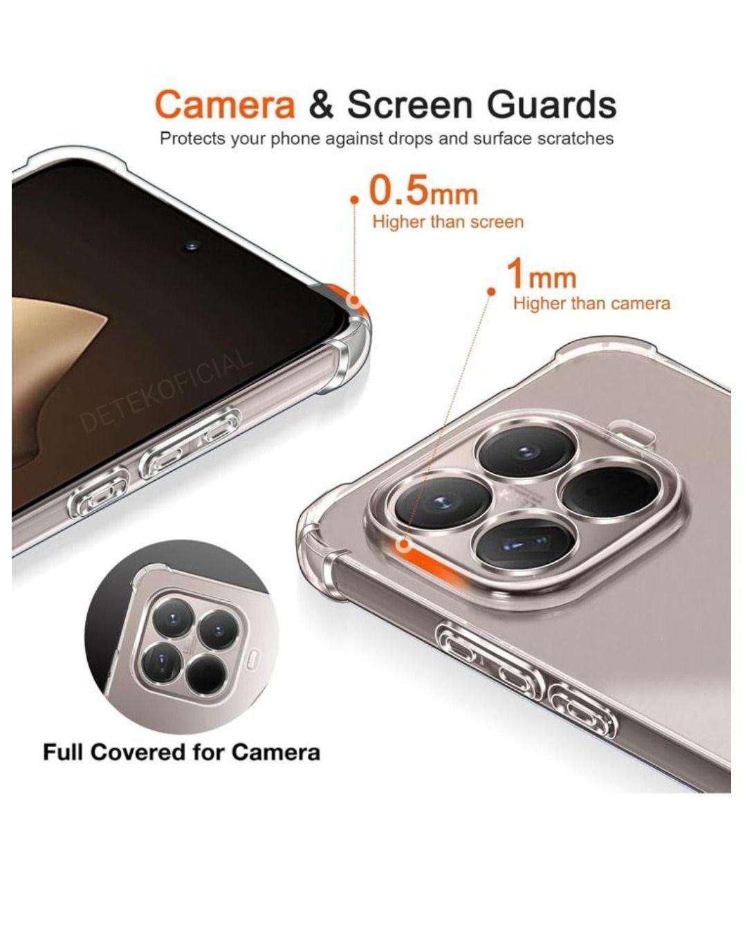 Carcasa transparente antigolpes para Xiaomi 15T 5g-3