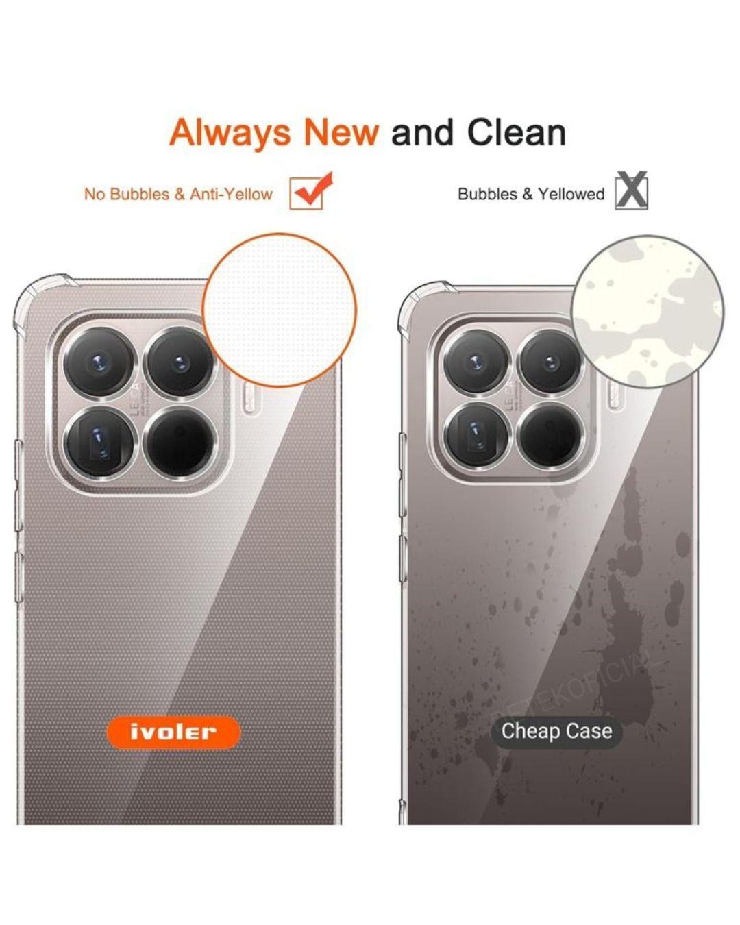 Carcasa transparente antigolpes para Xiaomi 15T 5g-4