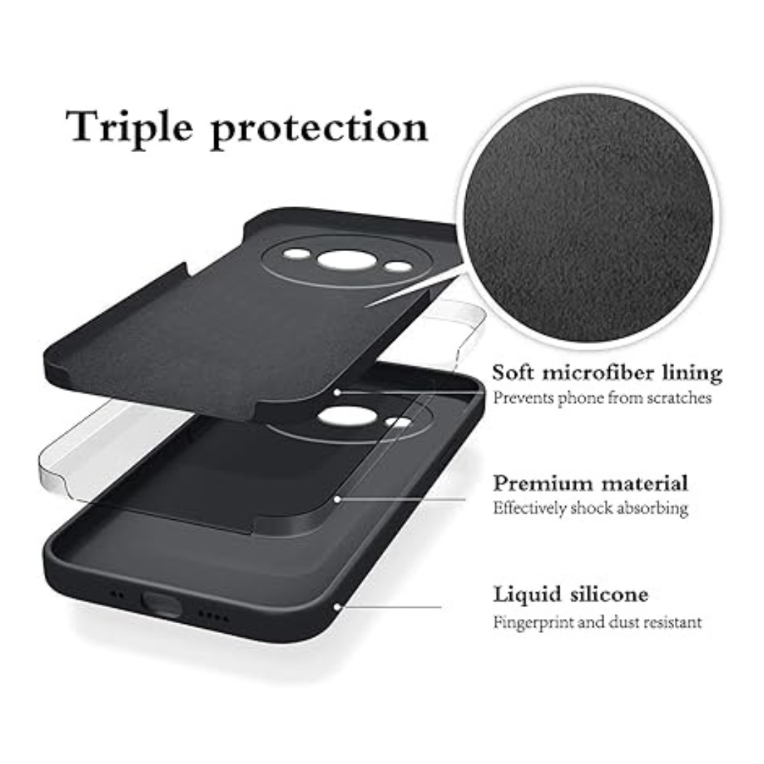 Carcasa Silicona color para Xiaomi Redmi A3 -3
