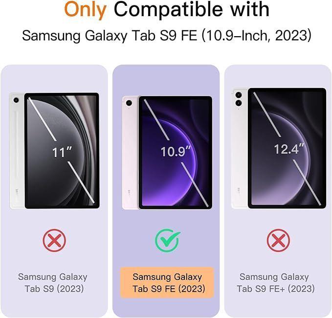 Carcasa Funda Smart Cover Para Tablet Samsung S9 / S9 Fe 10.9"-1