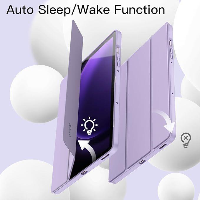 Carcasa Funda Smart Cover Para Tablet Samsung S9 / S9 Fe 10.9"-3