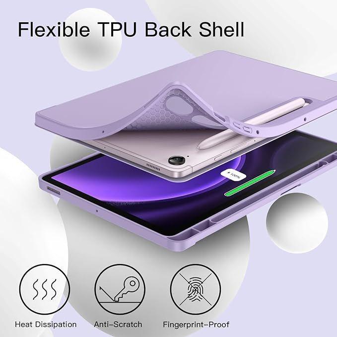 Carcasa Funda Smart Cover Para Tablet Samsung S9 / S9 Fe 10.9"-4