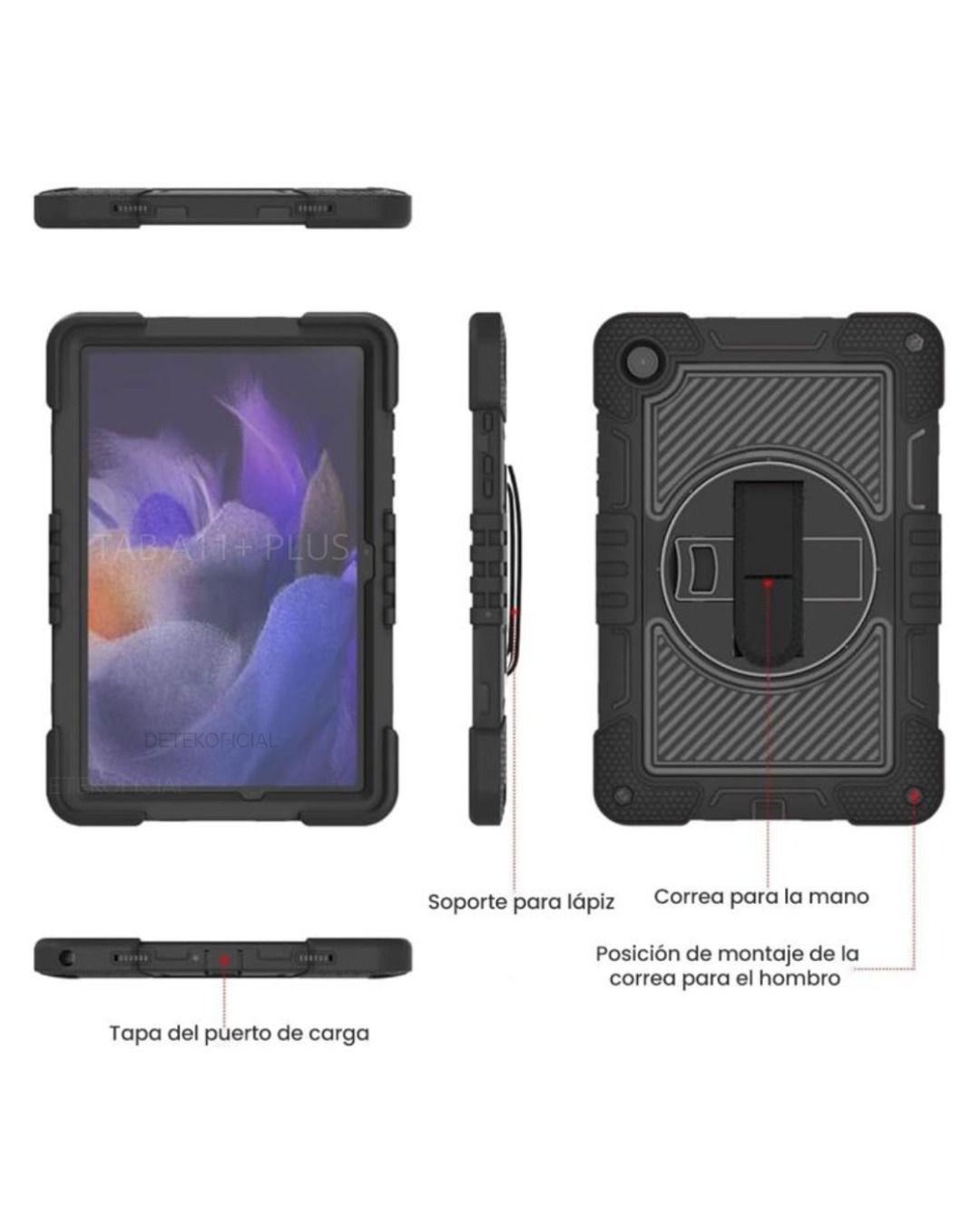 Funda Antigolpes Armadura Para Samsung Tab A11+ Plus 11" X230-1