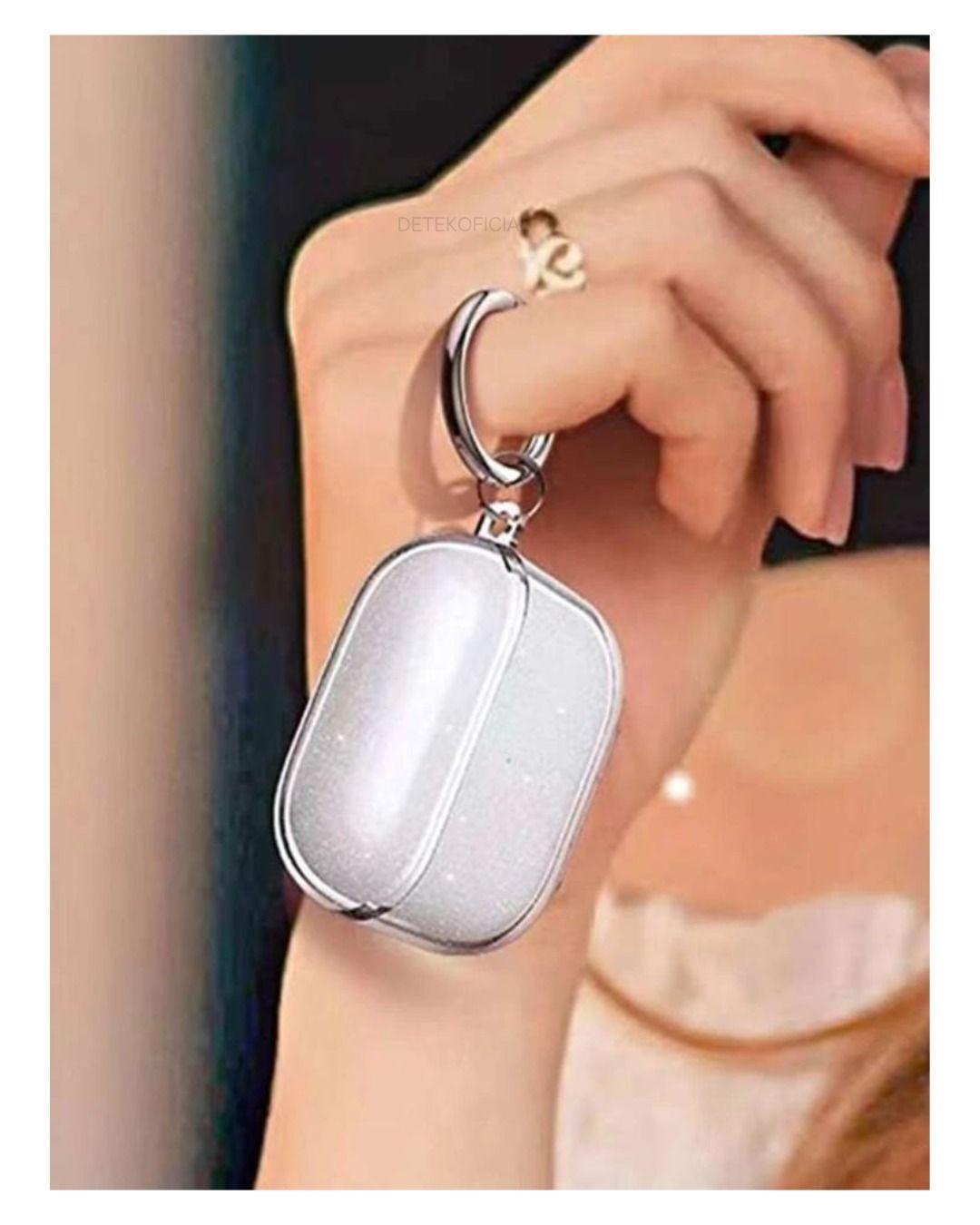 Funda Silicona Brillo Protectora Para Airpods 4 2024-2