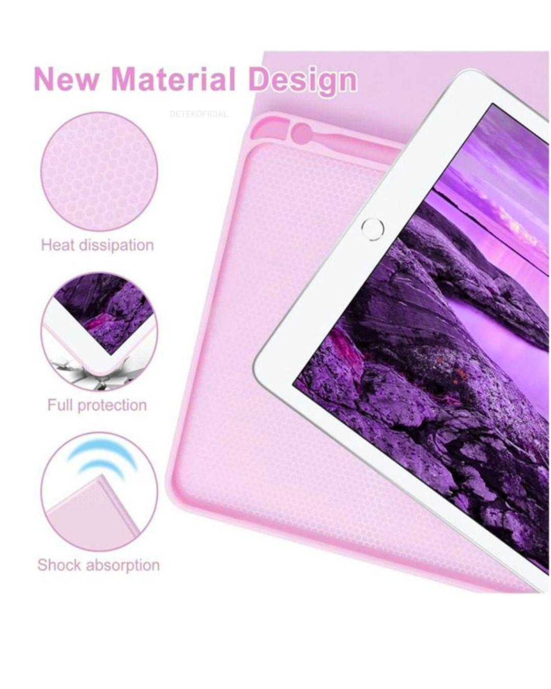 Funda Con Teclado Touchpad Para Samsung S6 Lite 10.4" -3