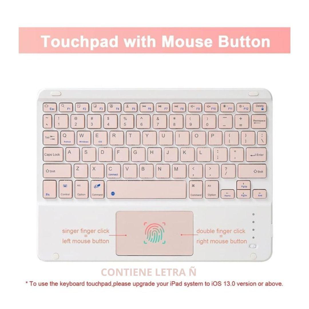 Funda Con Teclado Bluetooth Para iPad Pro 11 M4 2024 -4